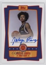 2025 Topps Chrome McDonald's All American Event Autographs Jaliya Davis #EA-JD card