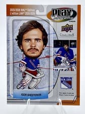 Igor Shesterkin 2025-26 Upper Deck Playmakers card