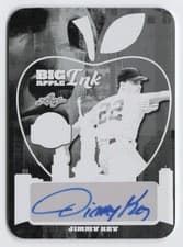 2025 Leaf Bronx Legacy Big Apple Ink Jimmy Key #BI-JK1 card