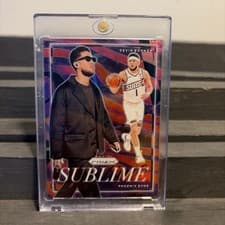 Devin Booker 2024 Panini Prizm Sublime card