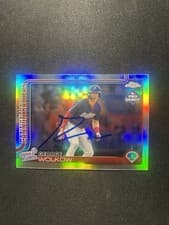 2025 Topps Pro Debut Chrome Autographs George Wolkow #PDC-182 card