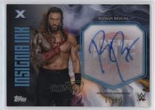 2025 Topps Exalted WWE Wrestling Insignia Ink Roman Reigns #INI-RRS card