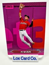 Steven Kwan 2024 Topps Stadium Club card