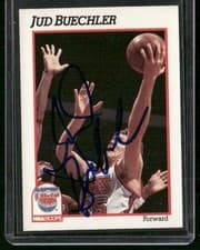 Jud Buechler 1991-92 Hoops Base Set card