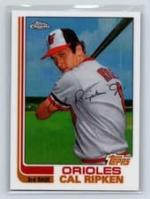 Cal Ripken Jr 2019 Topps Complete Set Chrome Greatest Card Reprints card