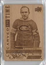 2024-25 Upper Deck Engrained Icons Carved in Time Howie Morenz #CT-HM card