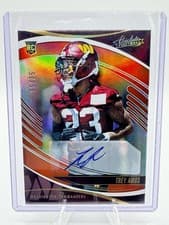 2025 Panini Absolute Signature Rookies Trey Amos #190 card