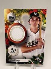 2025 Topps Holiday Relics Nick Kurtz #PR-NK card