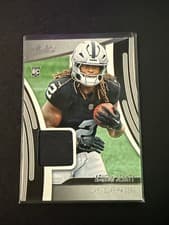 2025 Panini Absolute Absolute Rookie Materials Ashton Jeanty #ARM-AJY card