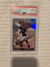 Jalen Hurts 2020 Panini Donruss Downtown card