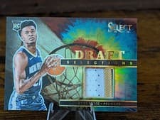 2024-25 Panini Select Draft Selections Memorabilia Yves Missi #DSM-YVE card