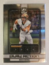 2025 Donruss Optic Play Action Nick Bosa #12 card