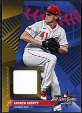 2025 Topps Update All-Star Stitches Andrew Abbott #AS-AA card