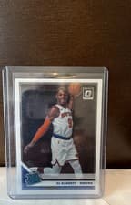 RJ Barrett 2019 Panini Donruss Optic card