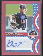 2025 Panini Stars & Stripes 13U/14U National Team Signatures Ethan Stewart #NTS-ES
