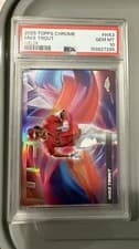 2025 Topps Chrome Helix Mike Trout #HX-3 card