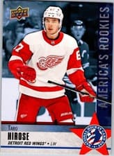 Taro Hirose 2020 Upper Deck National Hockey Card Day USA card
