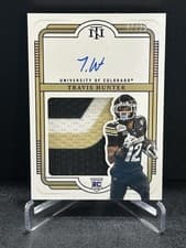 2025 Panini National Treasures Collegiate Rookie Signatures Travis Hunter #25 card