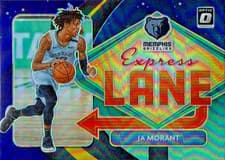 Ja Morant 2020 Panini Donruss Optic Express Lane card