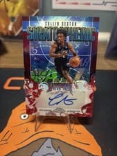 2025-26 Topps Chrome Stratospheric Signatures Collin Sexton #SM-CS card