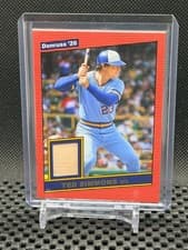 2026 Donruss Retro 1986 Materials Ted Simmons #20 card