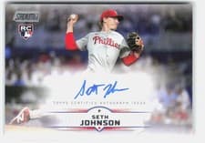Seth Johnson 2025 Stadium Club Base Autographs card