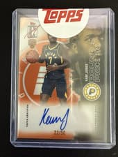 2025-26 Topps Signature Class Rookie Class Chrome Autographs Kam Jones #RCC-KJ card