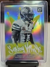 2025 Donruss Optic Sunday Kings Terry McLaurin #17 card
