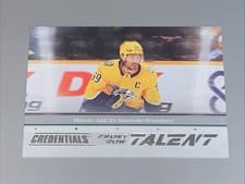 2024-25 Upper Deck Credentials Front Row Talent Roman Josi #FRT-RJ card