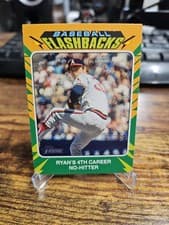 2024 Topps Heritage Mini Baseball Flashbacks Nolan Ryan #BF-4