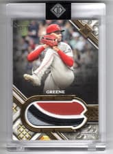 2025 Topps Transcendent Collection Transcendent Collection Patch Hunter Greene #TCP-HG card