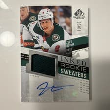 2025-26 SP Game Used Inked Rookie Sweaters Zeev Buium #IRS-ZB card