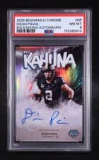 2025 Bowman University Chrome The Big Kahuna Autographs Diego Pavia #BK-DP card