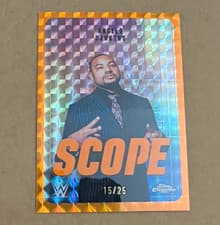 2026 Topps Chrome WWE Scope Angelo Dawkins #SCO-13 card