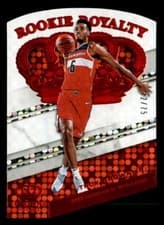 Troy Brown Jr. 2018 Panini Crown Royale Rookie Royalty card