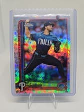 2025 Topps Chrome Logofractor Edition Base Set Aaron Nola #286 card
