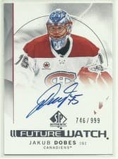 Jakub Dobes 2024 SP Authentic card
