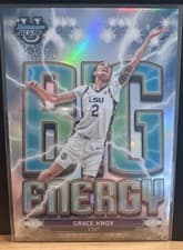 2025-26 Bowman University Best Big Energy Grace Knox #BE-19 card