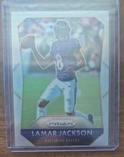 2025 Panini Prizm Prizm Flashback Lamar Jackson #1 card