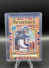 Luther Burden III 2025 Donruss Rated Rookie Throwback card