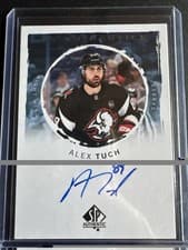 2024-25 SP Authentic UD Authentics Alex Tuch #UDA-AT card