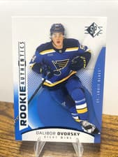 Dalibor Dvorsky 2025 SP Authentic card