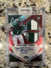 2022 Panini Phoenix RPS Rookie Auto Dual Jersey Ahmad 'Sauce' Gardner #RAD-AG