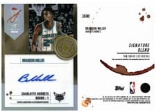 2025-26 Topps Signature Class Signature Blend Brandon Miller #SB-BM card