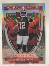 2025 Panini Rookies & Stars Crusade Shedeur Sanders #2 card
