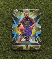 LeBron James 2024-25 Panini Silhouette Superstars Die-Cut card