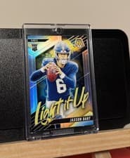 2025 Panini Mosaic Light It Up Mosaic Jaxson Dart #8 card