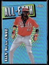 2025 Topps Chrome All-Etch Elly De La Cruz #CAE-4 card
