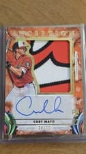 2025 Topps Inception Inception Autograph Jumbo Patch Coby Mayo #IAJP-CMA card