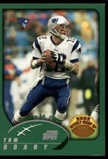 Tom Brady 2002 Topps card
